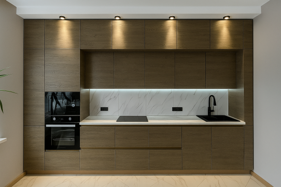 Compact Modern Kitchen