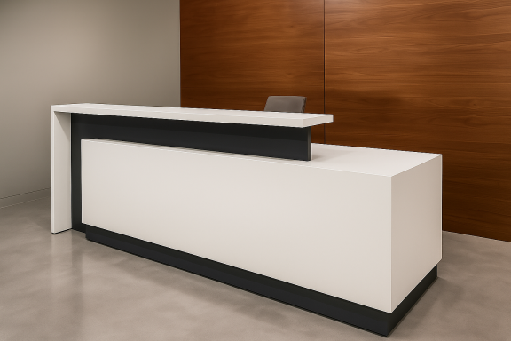 Minimalist Reception Desk